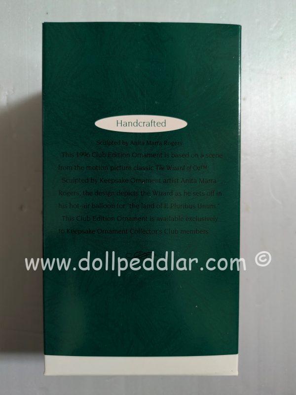 Hallmark Ornament The Wizard of Oz (Hot Air Balloon) 1996 Club Edition - Image 3