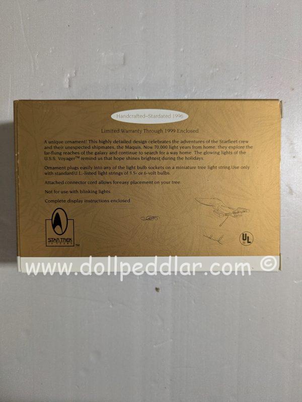 Hallmark Ornament U.S.S. Voyager 1996 NRFB - Image 2