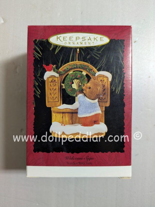 Hallmark Ornament Welcome Sign, Tender Touches 1996 NRFB