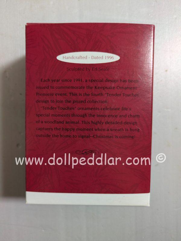 Hallmark Ornament Welcome Sign, Tender Touches 1996 NRFB - Image 2