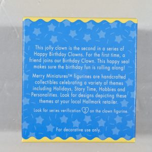 1996 Merry Miniatures 2nd in Happy Birthday Clown Series NRFB