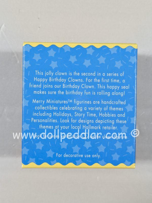 1996 Merry Miniatures 2nd in Happy Birthday Clown Series NRFB - Image 2