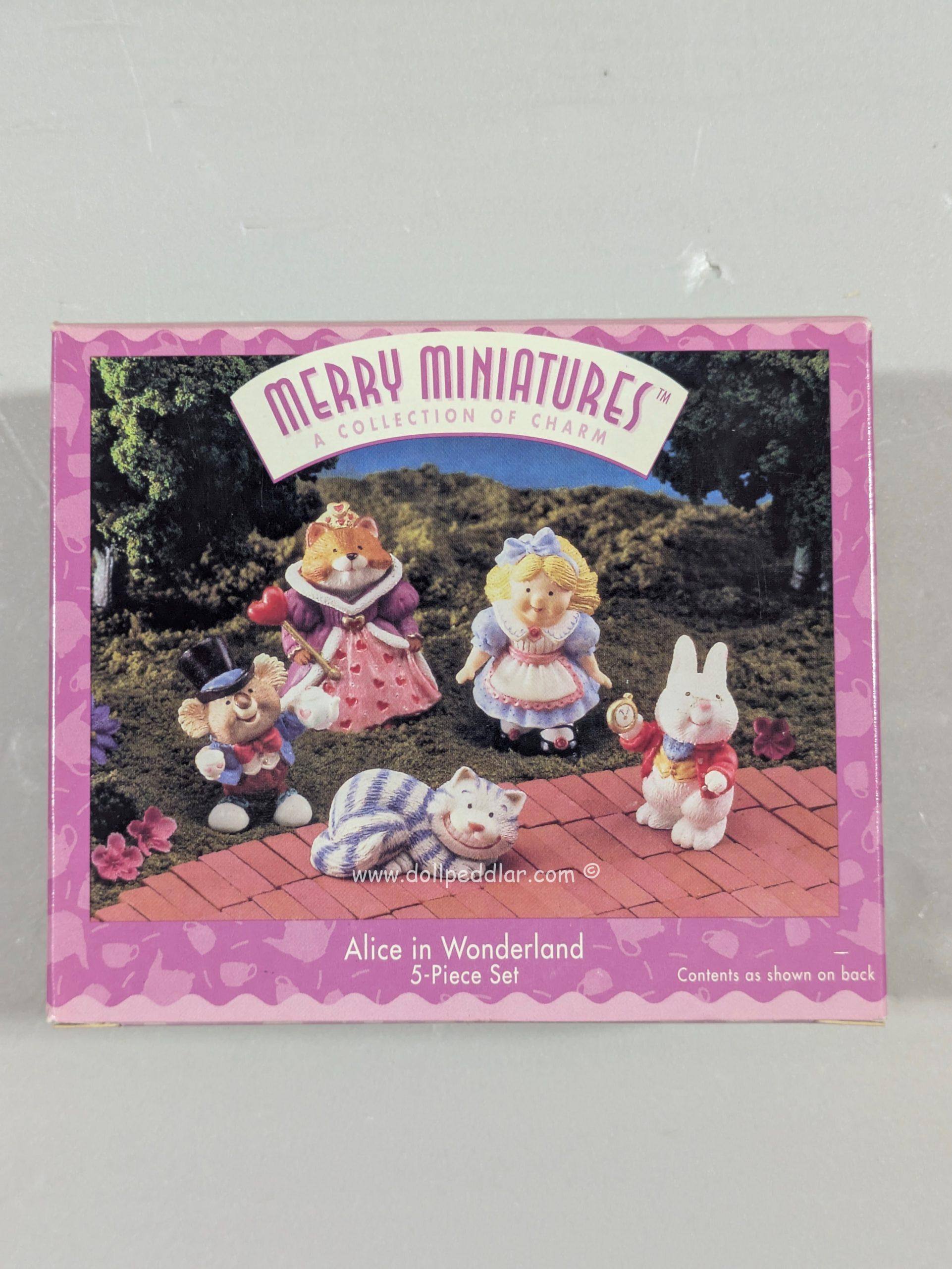 Hallmark Merry Miniatures Alice in Wonderland 5pc - Image 4