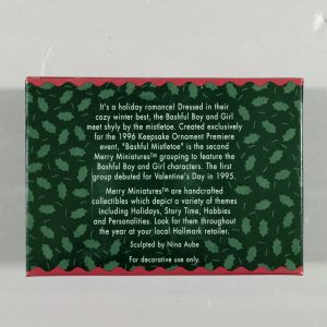 1996 Merry Miniatures Bashful Mistletoe NRFB