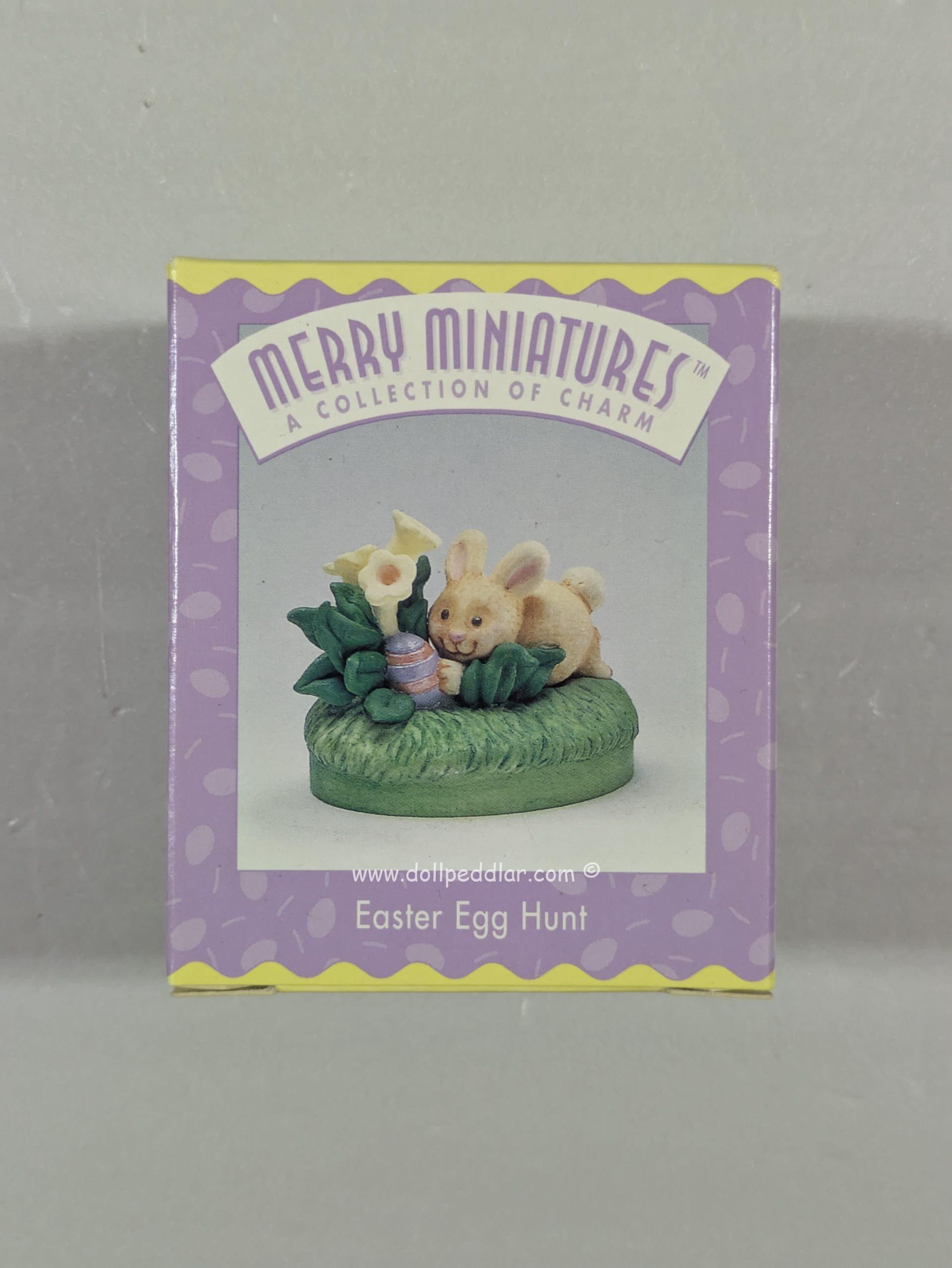 1996 Merry Miniatures Easter Egg Hunt NRFB