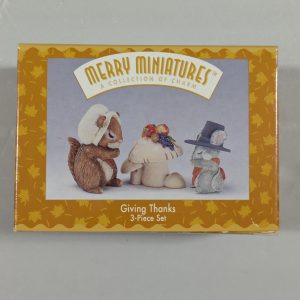 1996 Merry Miniatures Giving Thanks NRFB