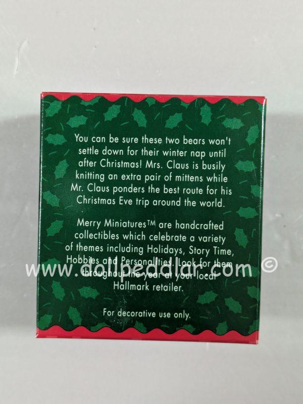 1996 Merry Miniatures Mr. and Mrs. Claus NRFB - Image 2