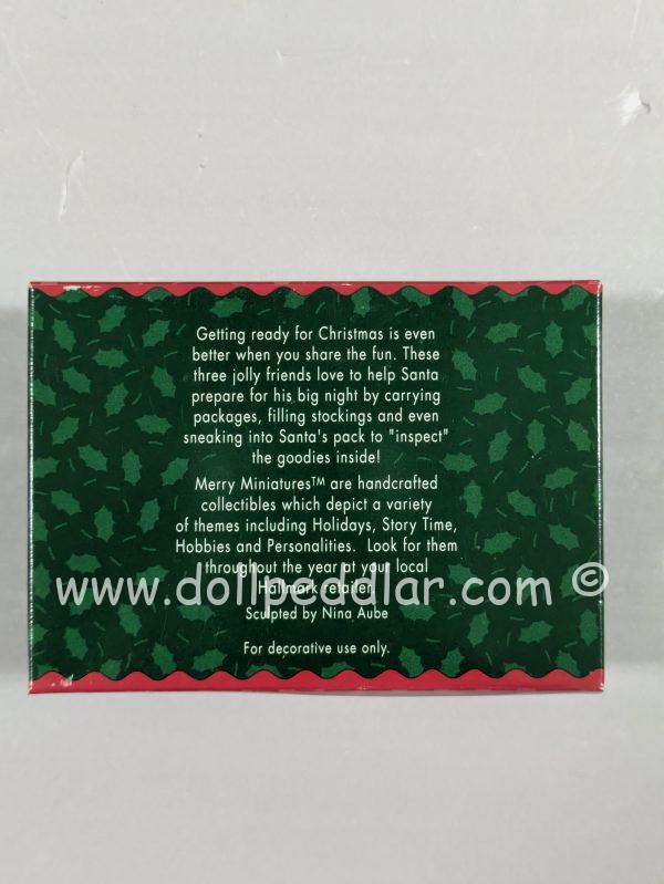 1996 Merry Miniatures Santa's Helpers NRFB - Image 2