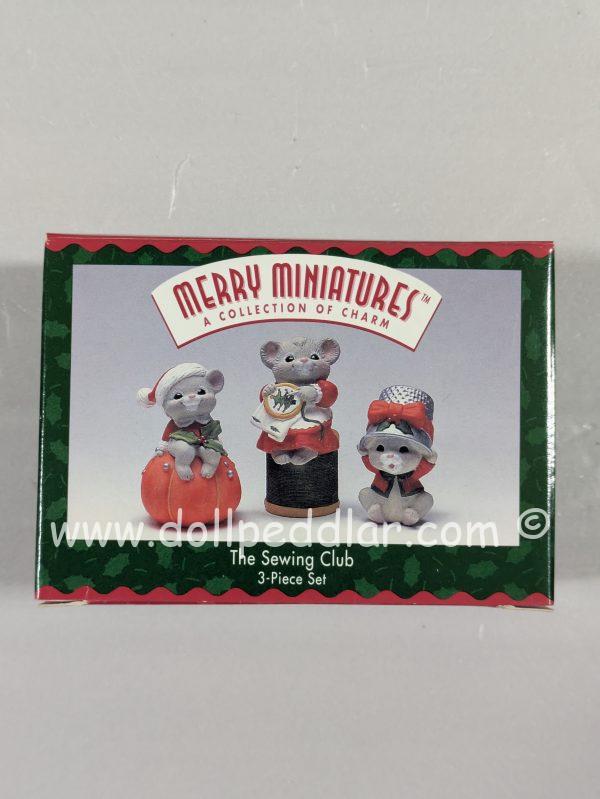 1996 Merry Miniatures The Sewing Club NRFB