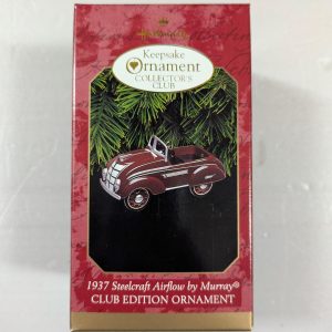 Hallmark Ornament 1937 Steelcraft Airflow by Murray 1997 NRFB