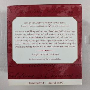 Hallmark Ornament Bandleader Mickey 1997 NRFB