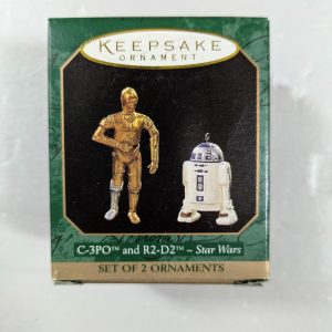 Hallmark Ornament C-3PO and R2-D2 1997 NRFB