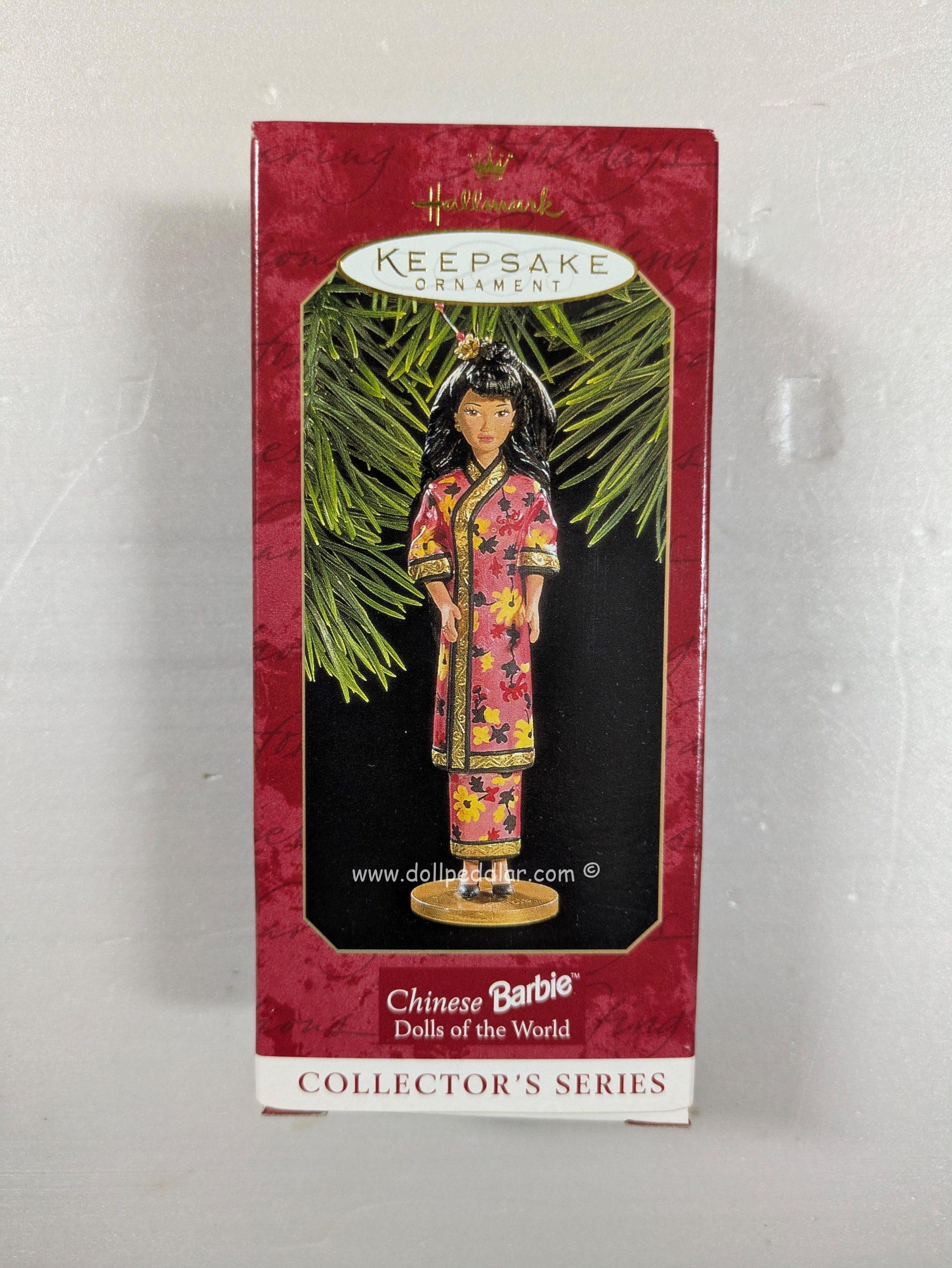 Hallmark Ornament Chinese Barbie 1997 NRFB - Image 2