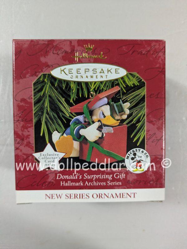 Hallmark Ornament Donald's Surprise Gift 1997 NRFB