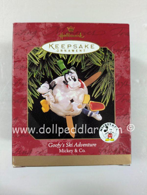 Hallmark Ornament Goofy's Ski Adventure 1997 NRFB