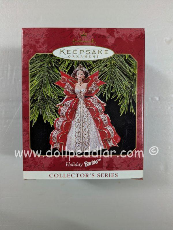 Hallmark Ornament Holiday Barbie 1997 NRFB - Image 2
