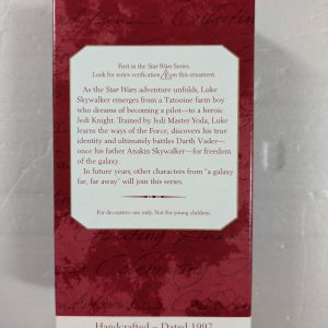 Hallmark Ornament Luke Skywalker 1997 NRFB