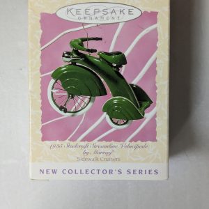 Hallmark Ornaments 1935 Steelcraft Streamline Velocipede by Murray 1997 NRFB