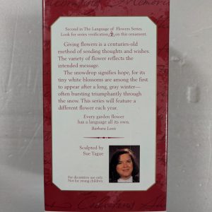 Hallmark Ornament Snowdrop Angel 1997 NRFB