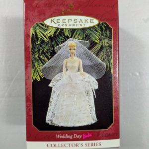 Hallmark Ornament Wedding Day Barbie 1997 NRFB