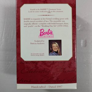 Hallmark Ornament Wedding Day Barbie 1997 NRFB