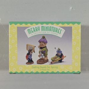 1997 Merry Miniatures Getting Ready for Spring NRFB