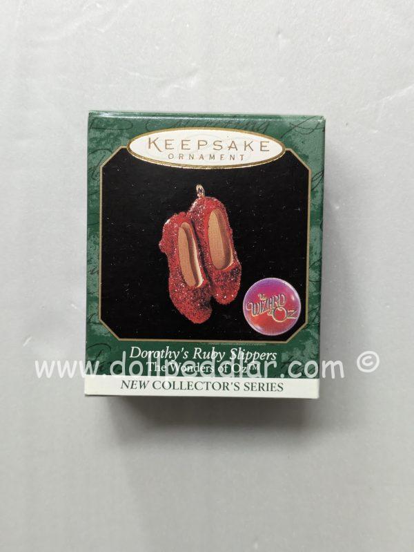 Hallmark Ornament Dorothy's Ruby Slippers 1998