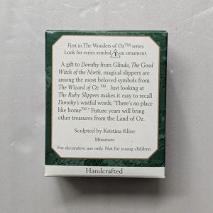 Hallmark Ornament Dorothy’s Ruby Slippers 1998