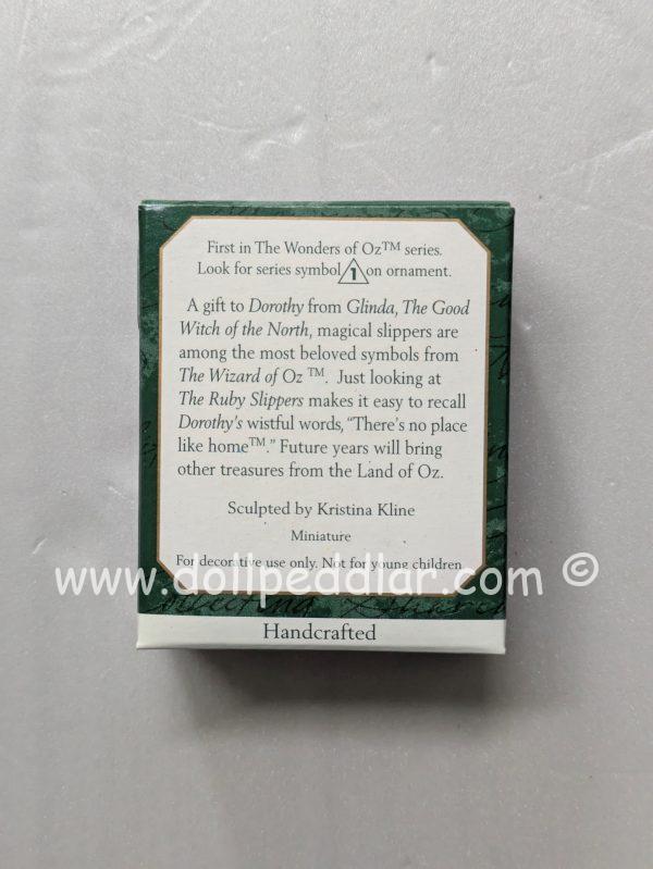 Hallmark Ornament Dorothy's Ruby Slippers 1998 - Image 2