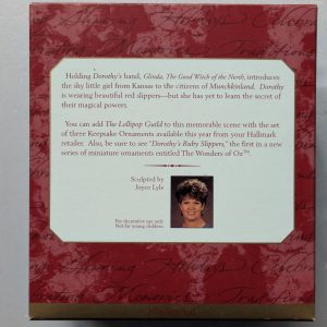 Hallmark Ornament Dorothy and Glinda, the Good Witch 1998