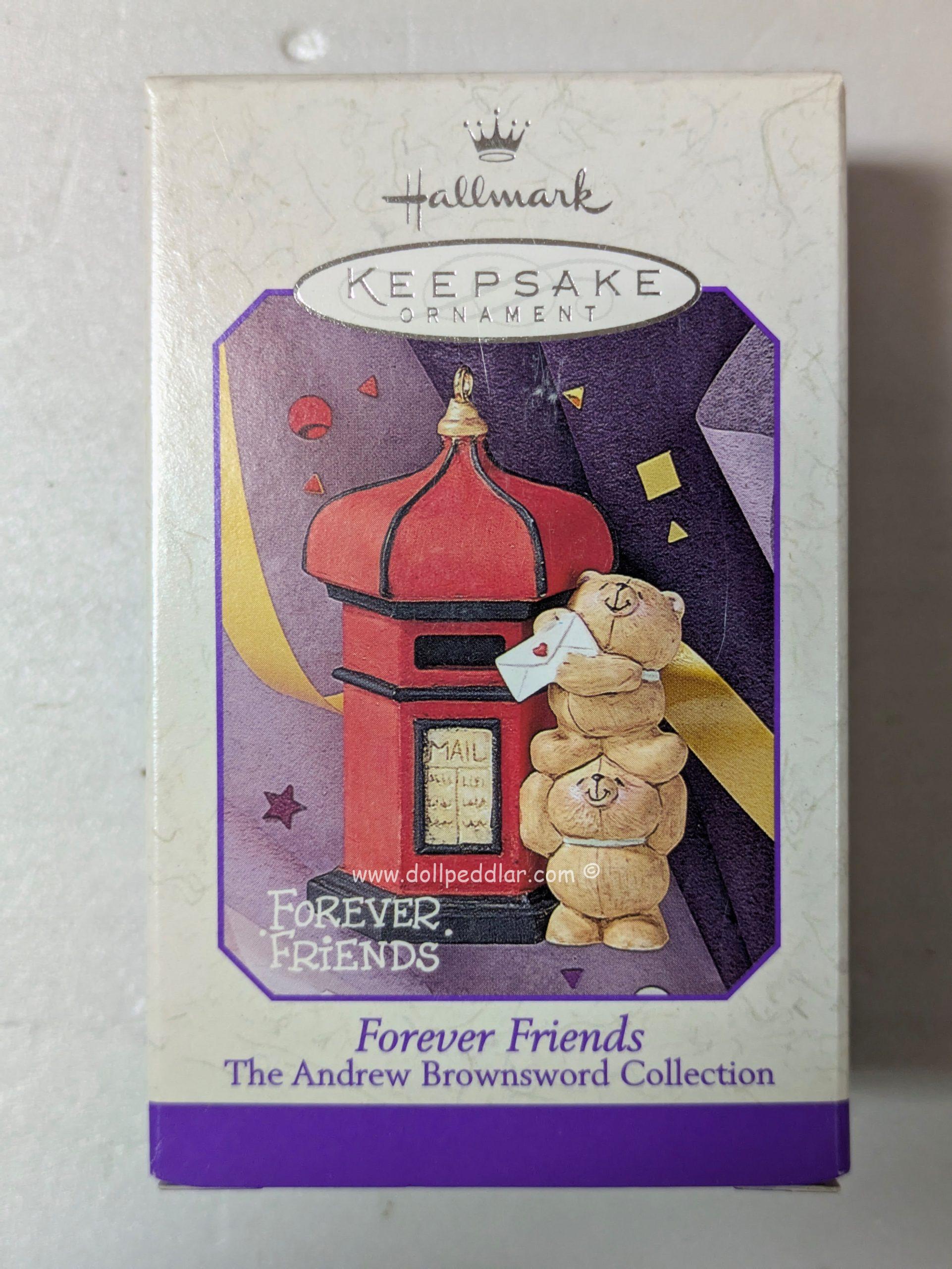 Hallmark Ornaments Forever Friends, Mail Box 1998 NRFB