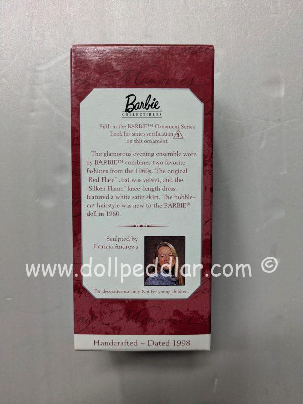 Hallmark Keepsake Ornament 1998 Barbie Silken Flame 5th in Collection - Image 3