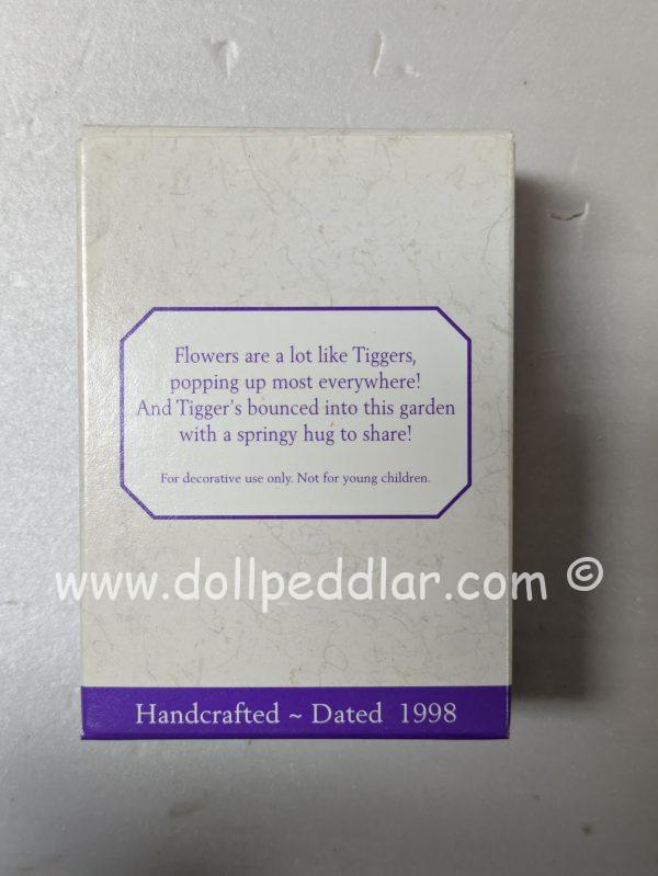 Hallmark Ornaments Tigger in the Garden 1998 NRFB - Image 2