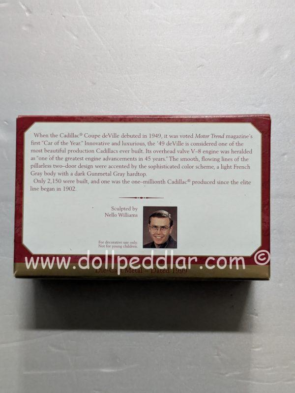 Hallmark Ornaments 1949 Cadillac Coupe deVille 1999 NRFB - Image 2
