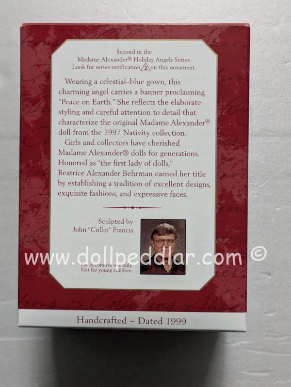 Hallmark Ornaments Angel of the Nativity Madame Alexander 1999 NRFB - Image 2