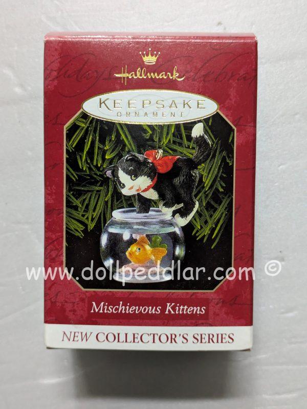 Hallmark Ornament Mischievous Kittens #1 1999 NRFB