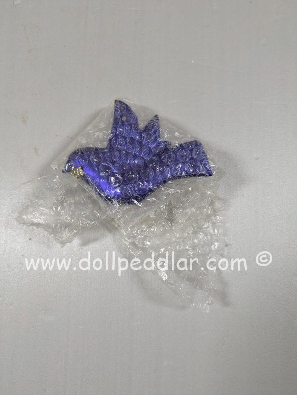 Blue Dove Christmas Tree Ornament - Image 2