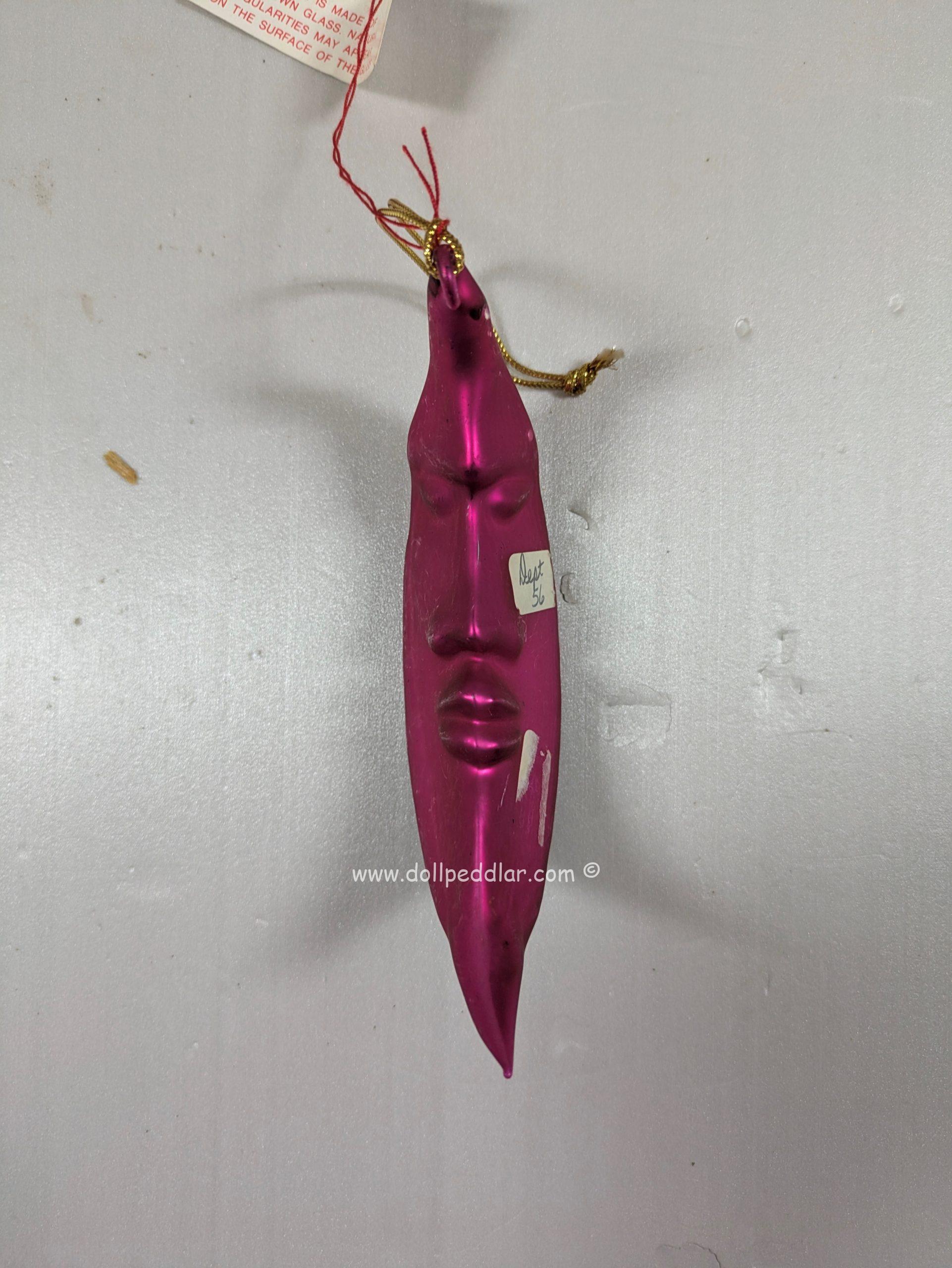 Pink Moon Christmas Tree Ornament - Image 4