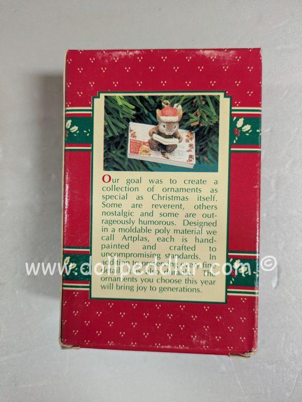 Enesco "A Little Something Extra... Extra" Ornament 1995 NRFB - Image 2