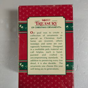 Enesco “…. Good Will Toward Men” Ornament 1995 NRFB