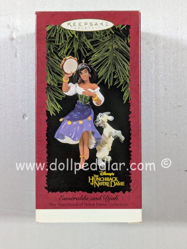 Hallmark Ornaments Esmeralda and Djali NRFB