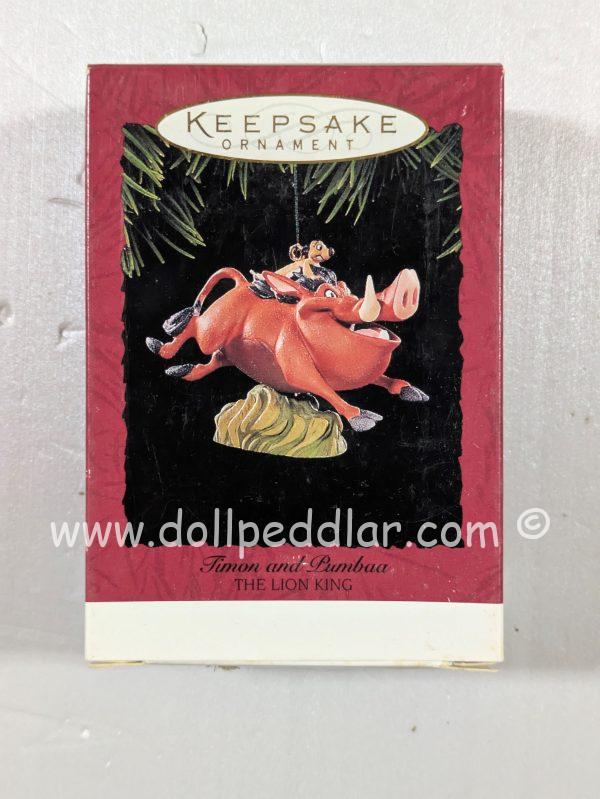 Hallmark Ornaments Timon and Pumbaa NRFB