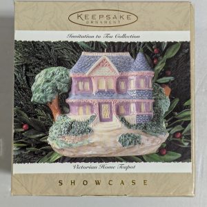 Hallmark Ornaments Victorian Home Teapot 1995 NRFB