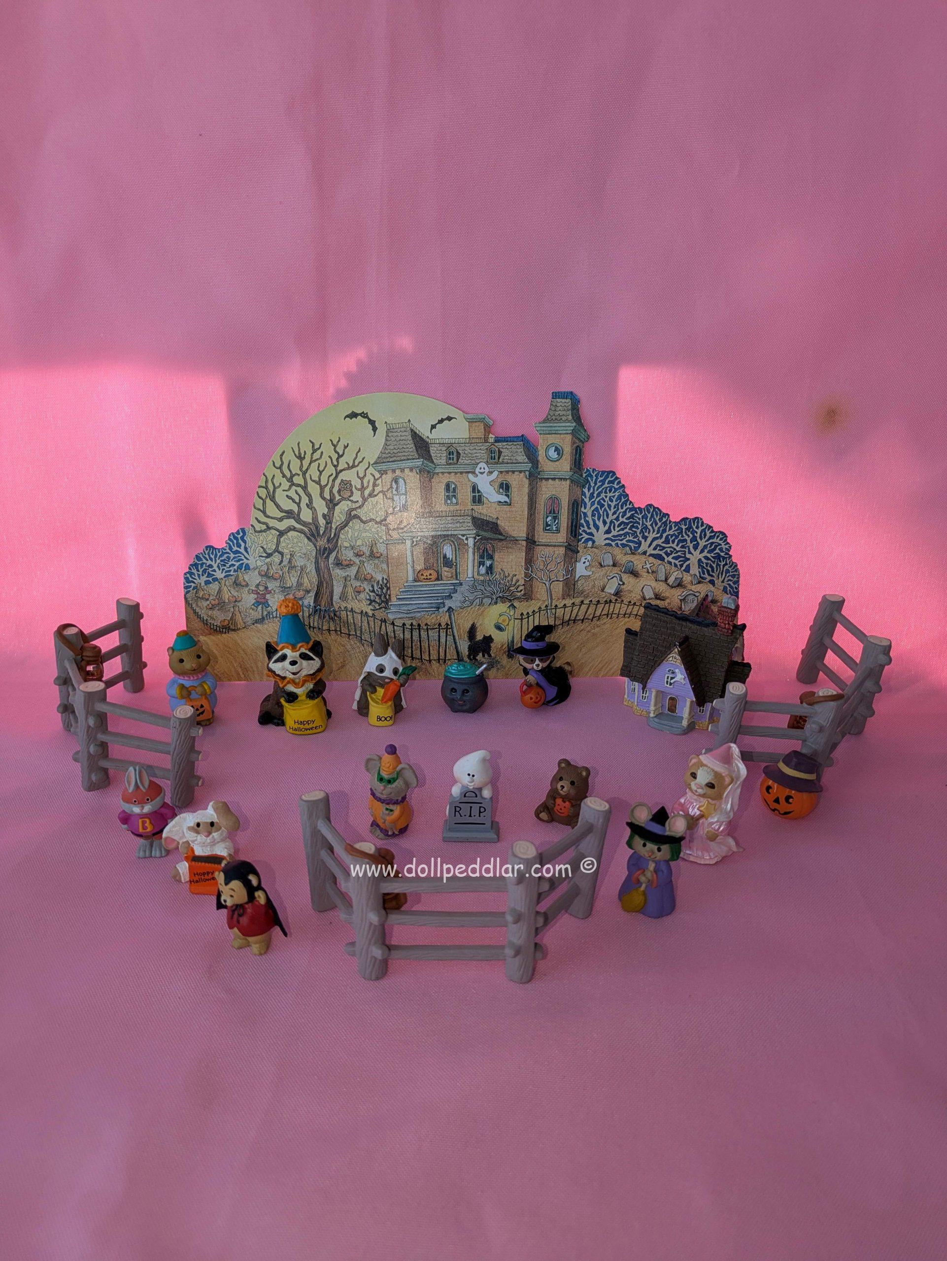Vintage Merry Miniatures Halloween Display - Image 6