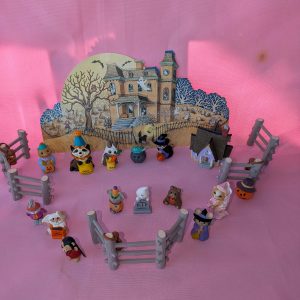 Vintage Merry Miniatures Halloween Display