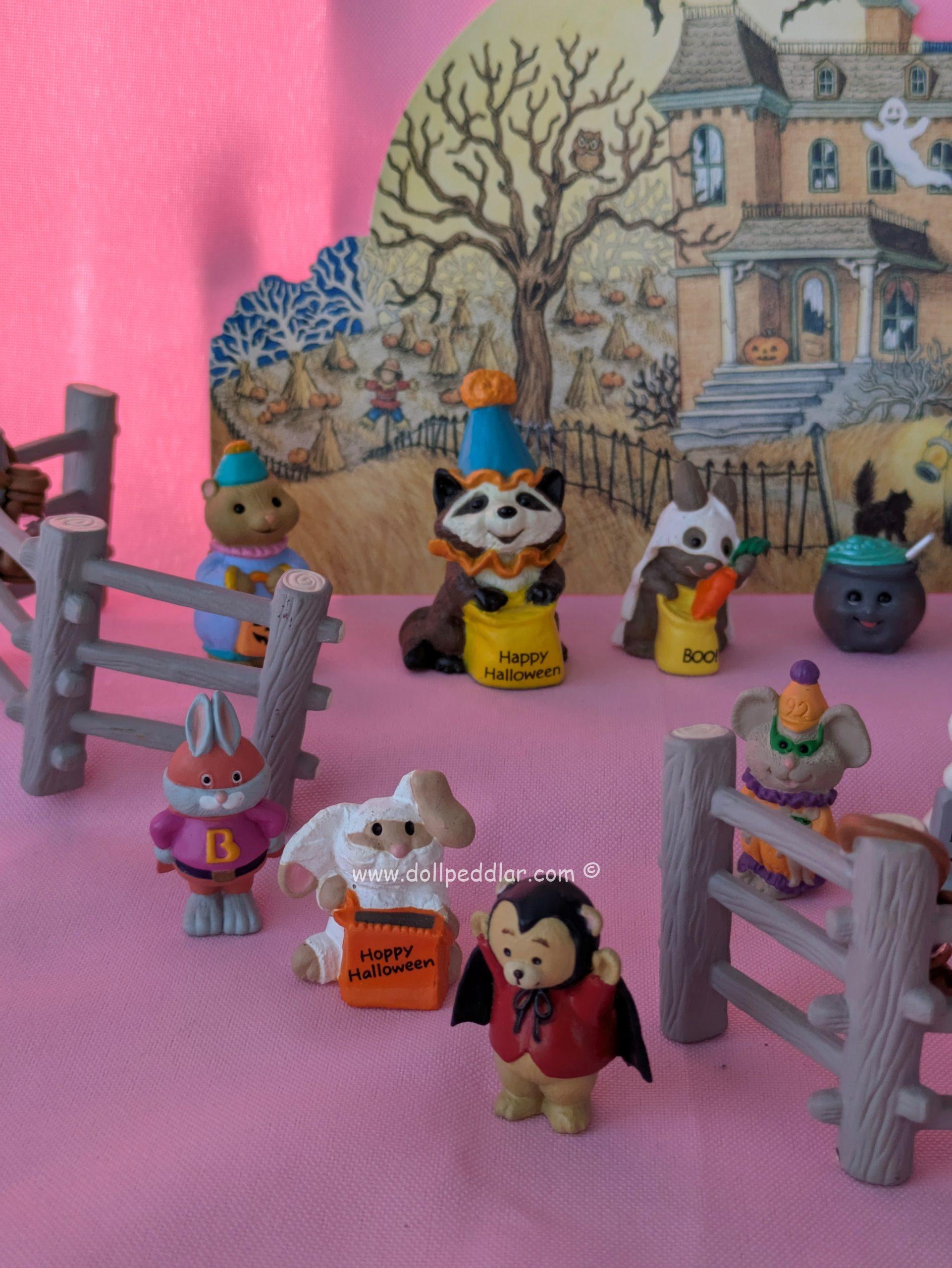 Vintage Merry Miniatures Halloween Display - Image 2