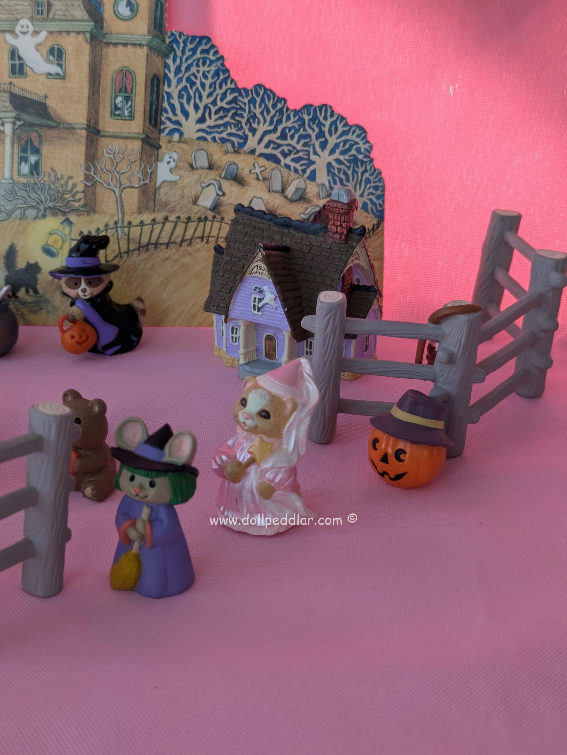 Vintage Merry Miniatures Halloween Display - Image 4