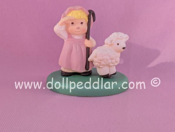 Vintage Merry Miniatures Mary and Lamb