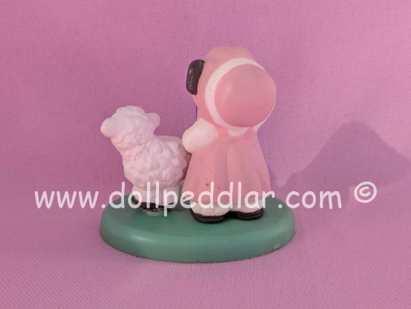 Vintage Merry Miniatures Mary and Lamb - Image 2
