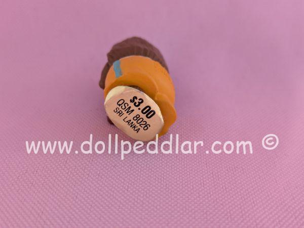 1993 Vintage Merry Miniatures Hedgehog Eating Hotdog - Image 4